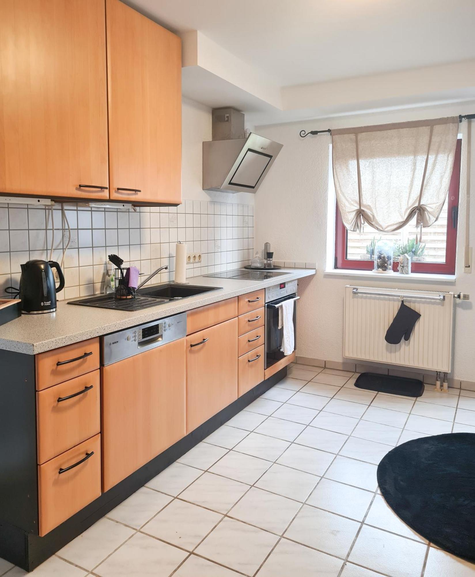 Ferienwohnung Rote Tuer - Landleben Pur! Kirchhain Bagian luar foto