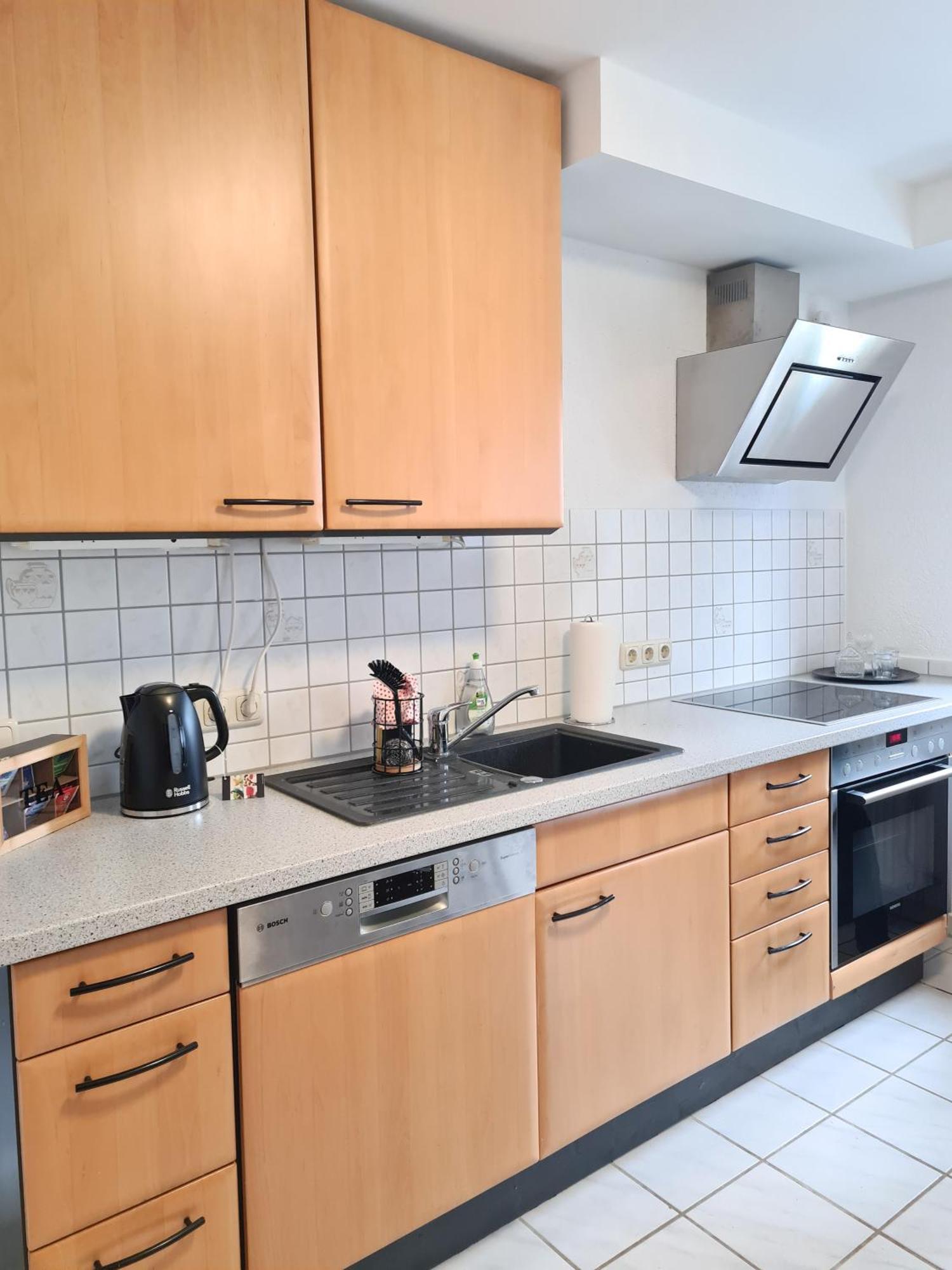 Ferienwohnung Rote Tuer - Landleben Pur! Kirchhain Bagian luar foto