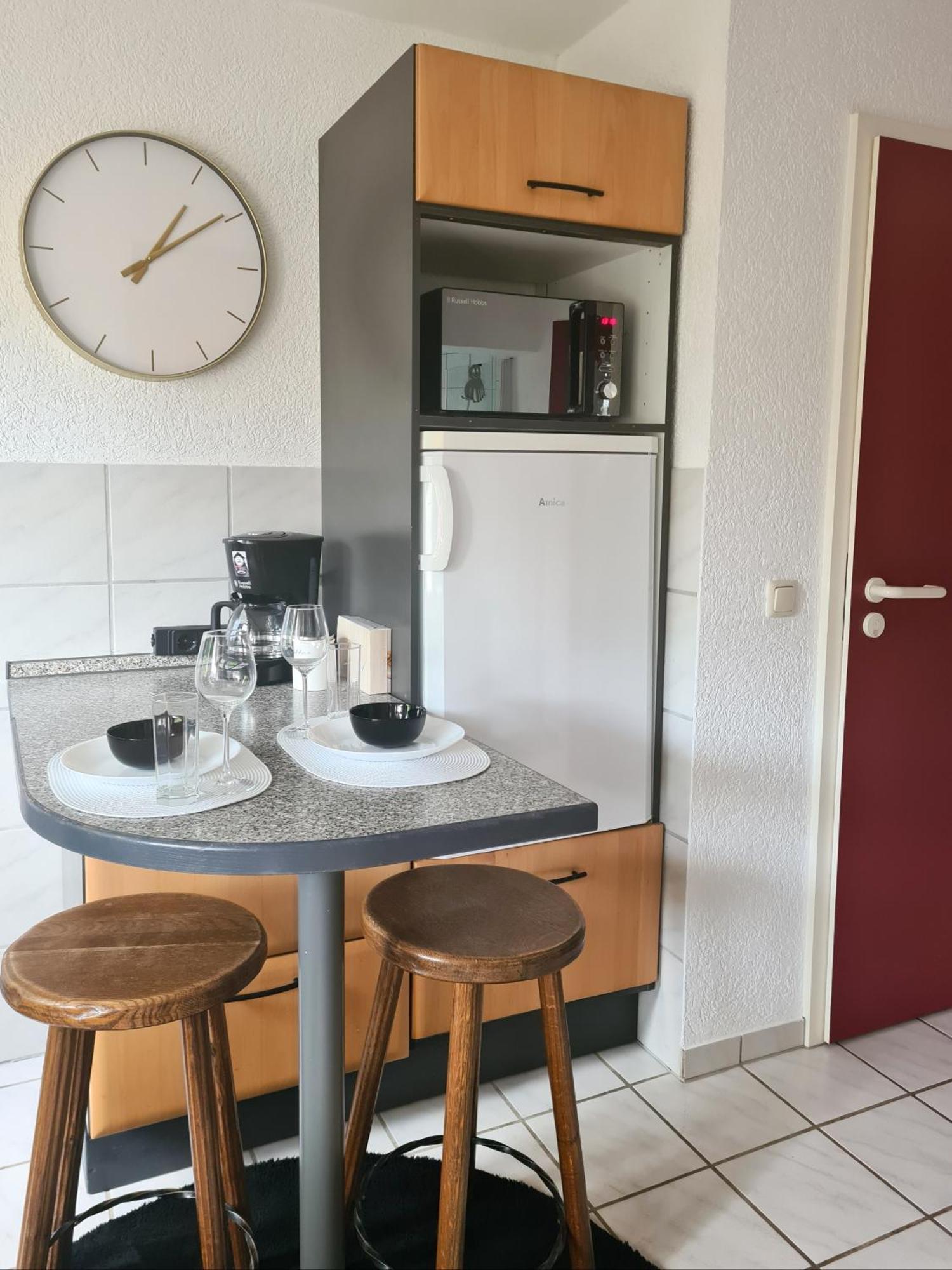 Ferienwohnung Rote Tuer - Landleben Pur! Kirchhain Bagian luar foto